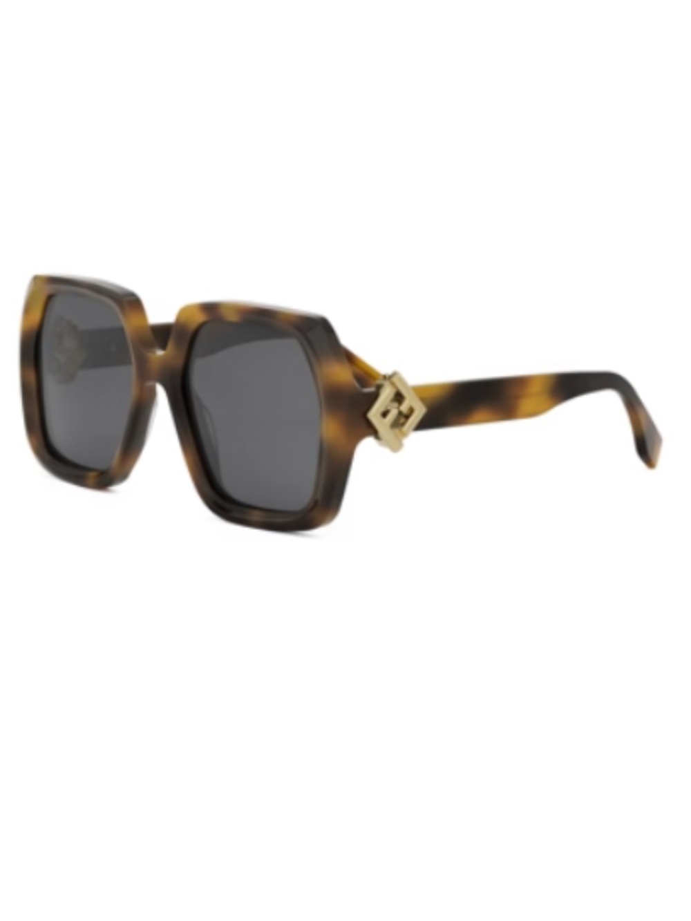 Fendi 40139I 53A 53 Havana Sunglasses FE40139I